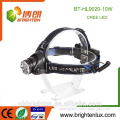 Professional Factory Wholesale Aluminum 2*18650 Rechargeable headlight Long range Powerful led headlamp for military